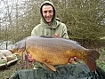 Lee Phillips, 25th Mar<br />36lb 06oz mirror